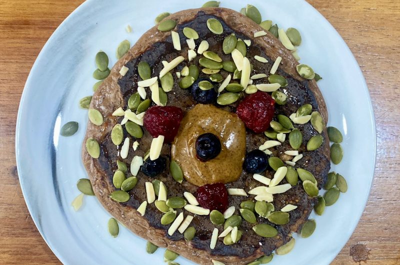 High Protein Chocolate Pancake